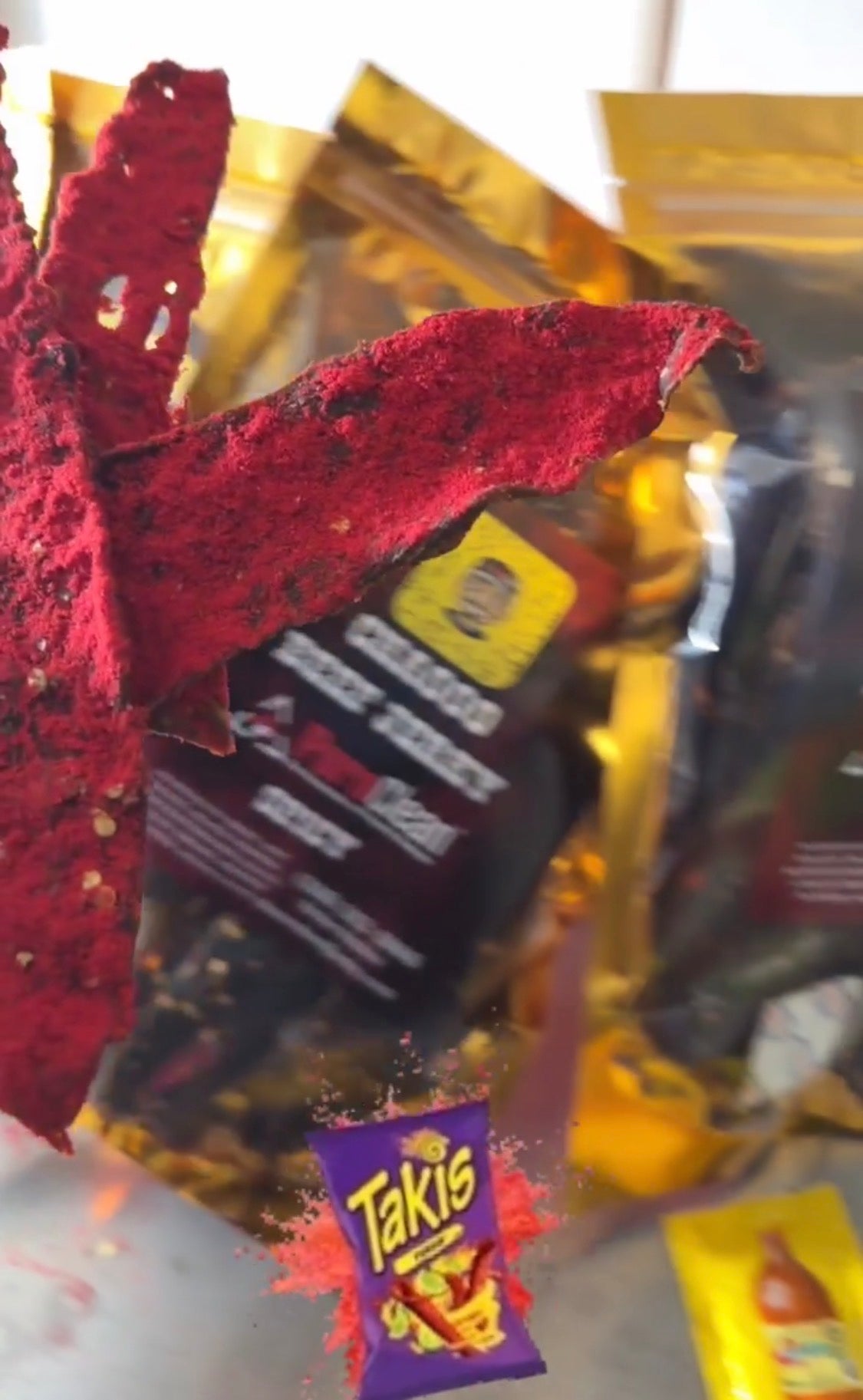 Takis fuego beef jerky
