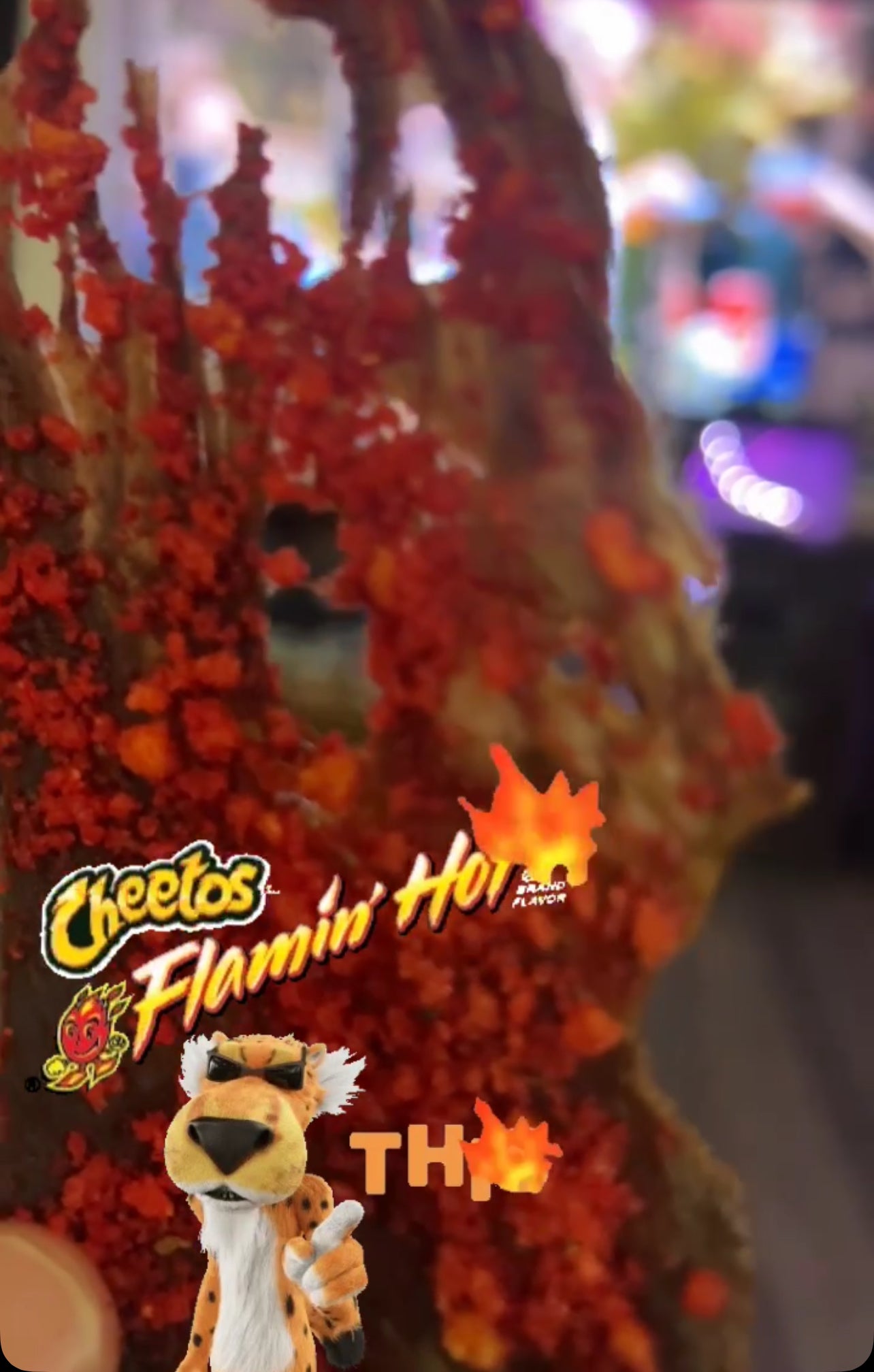 Hot Cheetos beef jerky