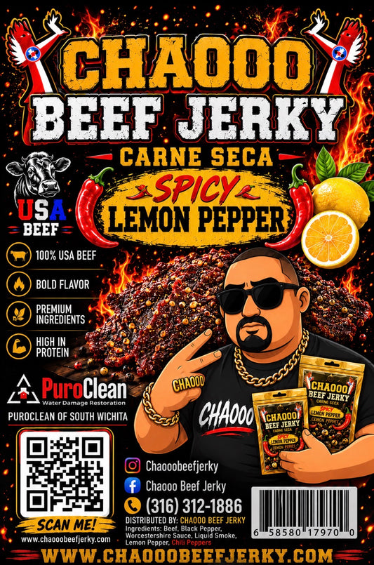 Small bag spicy lemon pepper